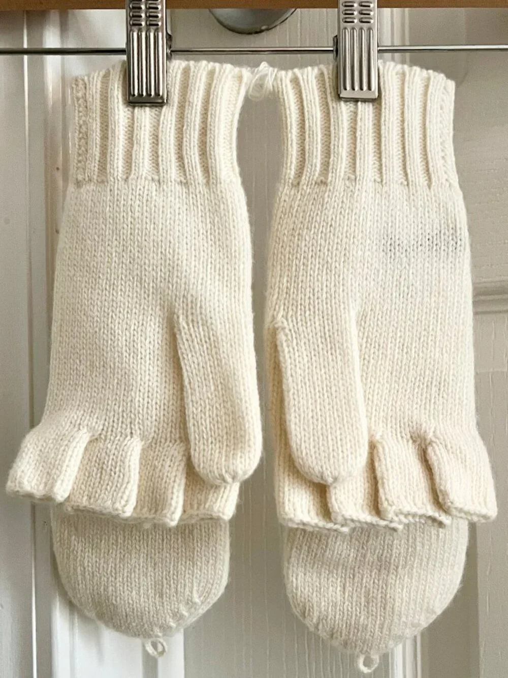 [NWT] - {J.CREW} Wool/Cashmere Blend Convertible Mitten Gloves For Women, O/S